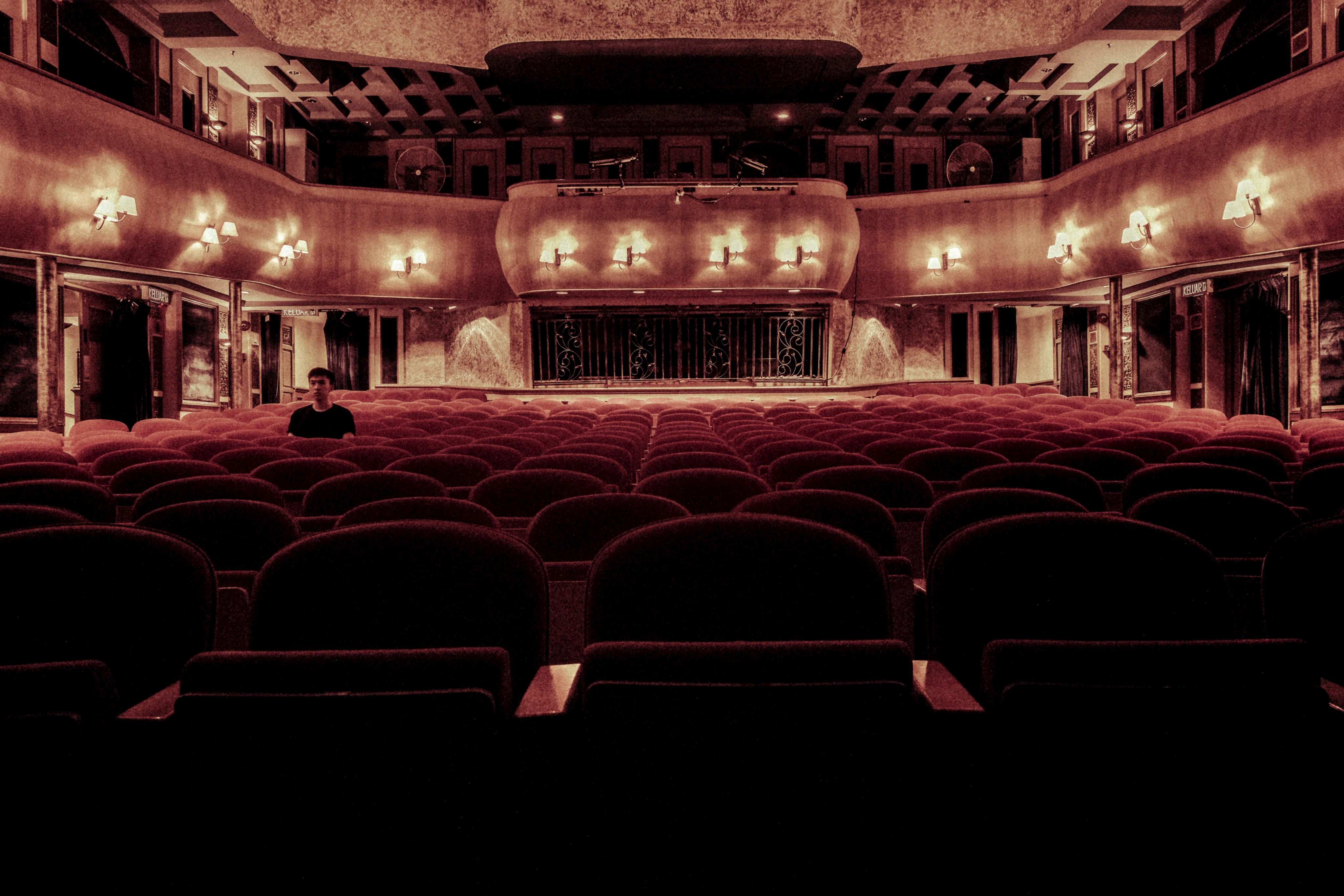 Bürgertheater Dunkler Theatersaal