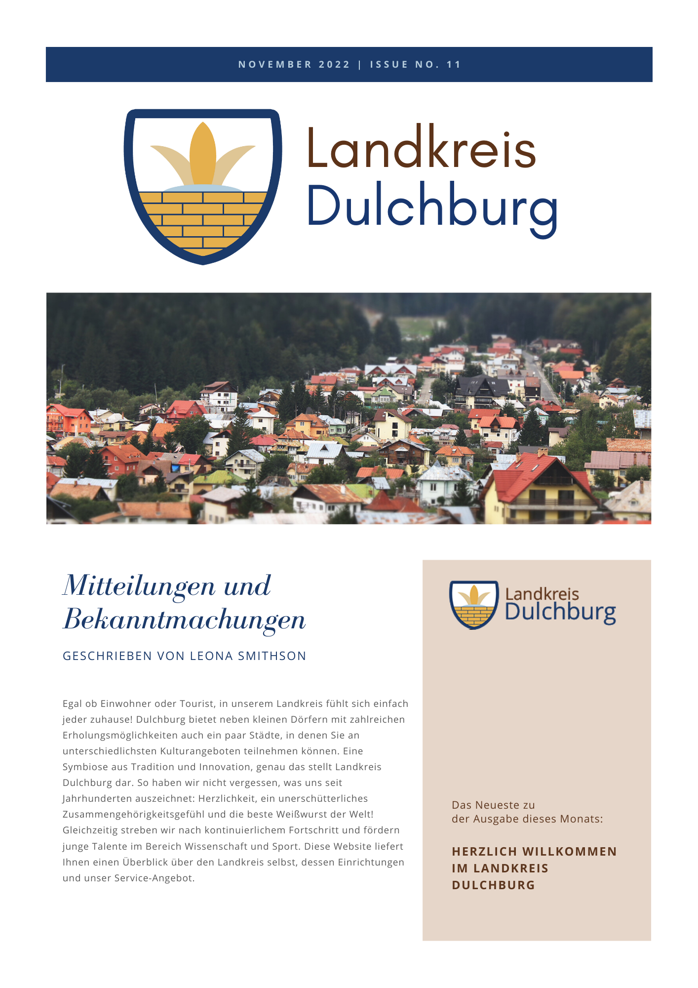 Amtsblatt Dulchburg